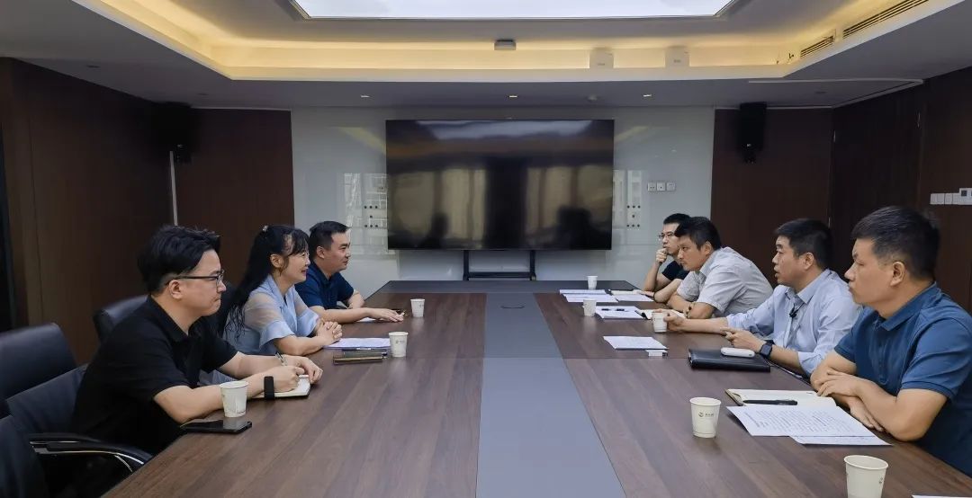 公司與經(jīng)開渭北發(fā)展集團(tuán)、渭北建設(shè)集團(tuán)座談交流