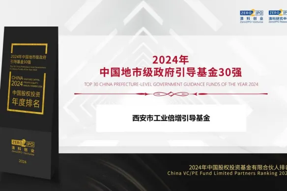 奮楫爭(zhēng)先，載譽(yù)前行② || 西安市工業(yè)倍增引導(dǎo)基金獲評(píng)“2024年中國(guó)地市級(jí)政府引導(dǎo)基金30強(qiáng)”